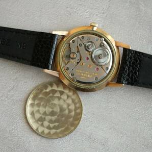 極美品 SEIKO GOLDFEATHER セイコー ゴールドフェザー 25石 15008E 14KGF SD文字盤 手巻き 1961年製 アンティーク腕時計の画像8