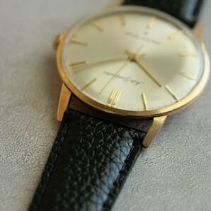 極美品 SEIKO GOLDFEATHER セイコー ゴールドフェザー 25石 15008E 14KGF SD文字盤 手巻き 1961年製 アンティーク腕時計の画像4