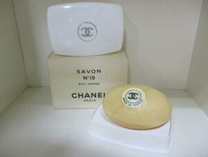 ☆ CHANEL SAVON N°19 100g シャネル サヴォン No.19 19番 石けん 石鹸 ソープ 未使用 ETUI VOYAGE S404011