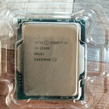 Intel Core i3 12100 新品リテールクーラー付_画像1