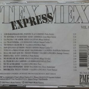 Freddy Fender and Flaco Jimenez Typical Border-Music From Texas and Mexico + Tex-Mex Express vol6 2CD Setの画像5