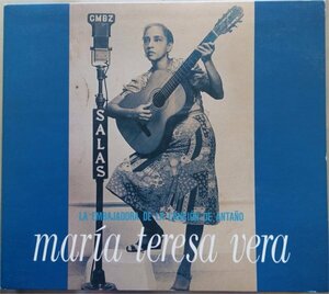 Maria Teresa Vera キューバいにしえの歌 1CD日本盤