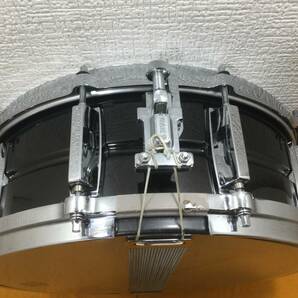 YAMAHA スネア《Manu Katche 14“×5.5”》マヌカチェ シグネチャー SD415MK ブラックニッケルブラス材 スネアドラムの画像3