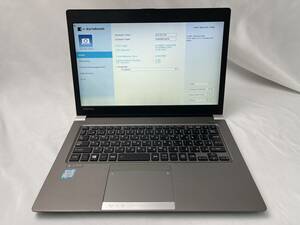 ★1円～スタート！TOSHIBA dynabook R63/J ◆Intel Core i5-6200U @ 2.40GHz ◆メモリ8GB ※BIOS起動OK【ジャンク品】811