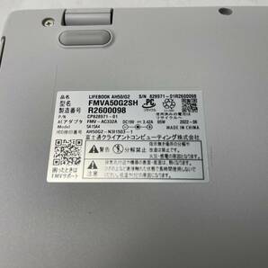 ★1円～スタート！富士通 LIFEBOOK AH50/G2 ◆AMD Ryzen 5 5500U @ 2.10GHz ◆メモリ16GB/SSD512GB/Blu-ray ※Windows 11【ジャンク品】839の画像7