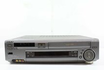 SONY WV-ST1 HI8 VHS Wデッキ ビデオデッキ 2000年製 ソニー 【ジャンク品】_画像3