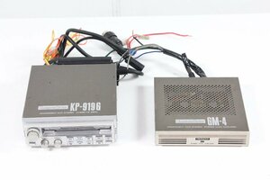 ○ Pioneer パイオニア ロンサムカーボーイ KP-919G カセットデッキ GM-4 アンプ セット 【ジャンク品】