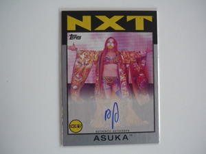 ASUKA【直筆サインカード】２０１６ TOPPS☆WWE／NXT☆限定５０枚 アスカ　AUTOGRAPH CARD