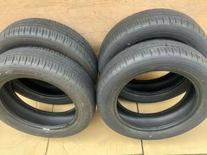 DUNLOP ENASAVE EC300+ 165/60R15 スズキ ハスラー 純正 タイヤ 4本セット バリ山 デリカミニ ソリオ 手渡し可