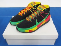 未使用★NIKE × Kevin Durant KD13 EP “RASTA” 30.0cm DC0008-001 [ナイキ×ケヴィン・デュラント/ラスタ] (5372)_画像1