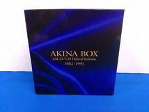 【CD】中森明菜デビュー30周年 AKINA BOX SACD/CD Hybrid Edition 1982-1991☆完全生産限定盤☆欠品あり（5174）_画像1
