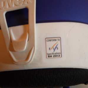 中古 競技用 UVEX ウベックス GS 56-57 ヘルメット FIS印付き  訳ありの画像2