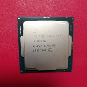 Intel Core i7 8700K SR3QR 3.70GHz [LGA1151 no. 8 generation ]