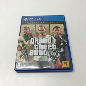 A374★Ps4ソフトグランド セフト オートV Grand Theft Auto プレミアムエディション【動作品】