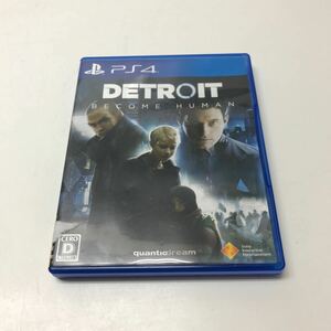 A399★Ps4ソフトDETROIT BECOME HUMAN デトロイトビカムヒューマン【動作品】