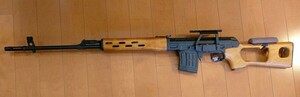 cyma製フルメタル電動ガン　SVDドラグノフ狙撃銃　美品　動作確認済み 検東京マルイ AKS74U クリンコフ　AKM