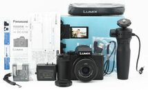 【ほぼ新品】 パナソニック Panasonic LUMIX DC-G100V-K 標準ズームレンズキット トライポッドグリップ付属_画像1