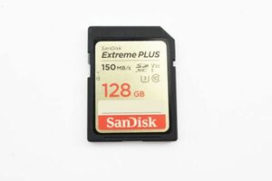 SanDisk Extreme PLUS 128GB 150MB/s SD カード