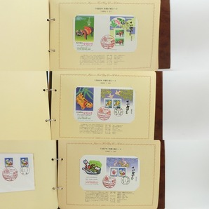 【郵趣サービス社】日本切手 FDCコレクション アルバム 1978～1987年 11冊 封筒 切手 記念印 切手 コレクション 【M122824001】中古の画像9