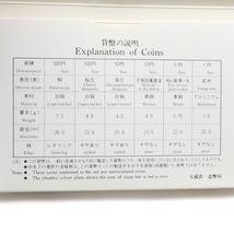 JAPAN MINT 造幣局 『桜の通り抜け記念』 貨幣セット ミントセット 1996年 平成8年 No.2 貨幣 【Y140924030】未使用_画像6