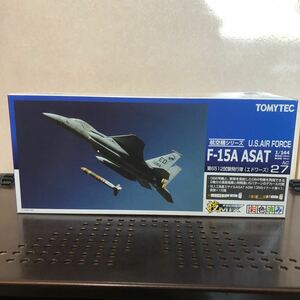 660 未組立 トミーテック 技MIX 1/144 アメリカ空軍 F-15A ASAT 第6512試験飛行隊 エドワーズ ギミックス プラモデル 模型