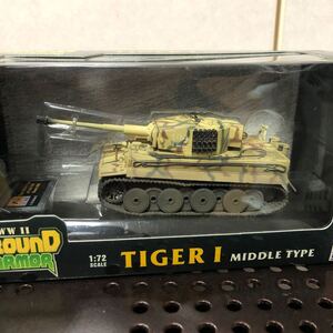 132 EASY MODELイージーモデル　グランドアーマー WWⅡ GROUND ARMOR 1/72 ティーガー Tiger 戦車 ドイツ軍 1943