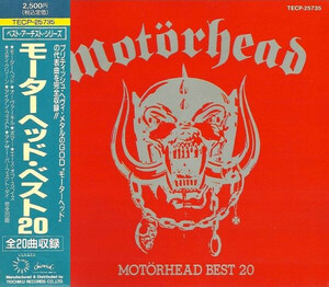 即決■モーターヘッド Motorhead - Best 20■帯付