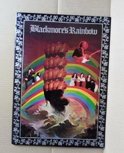 1480円即決■レインボー Rainbow - 1976年 日本ツアーパンフレット Japan Tour■Ritchie Blackmore Dio