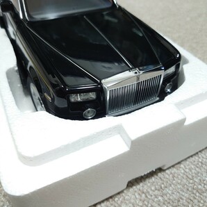 京商 KYOSHO 1/18 Rolls Royce ロールスロイス ファントム EWB ダイアモンド ブラック 08841DBKの画像6