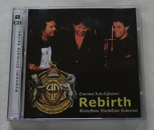  CD-＊L81■Emerson Lake&Palmer Rebirth Black Moon World Tour Rehearsal 2枚組 1992　エマーソンレイク＆パーマー 未使用■