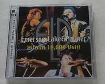 CD-＊L87■Emerson Lake & Palmer Hitomi 10,000 Volt! 日本公演 1992 2枚組 エマーソンレイク＆パーマー 未使用■_画像1