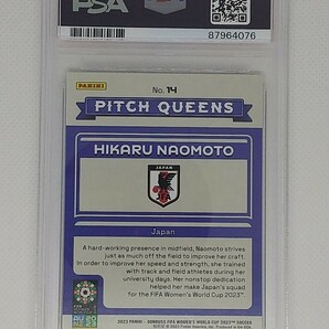 【PSA8】/49 猶本光 2023 Donruss FIFA Women's WORLD CUP PITCH QUEENS ORANGE 日本代表 なでしこジャパン 浦和レッズレディースの画像2