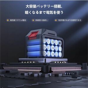 ☆新品☆【AENOYO】コードレス インパクトドライバー 充電式 大容量バッテリー搭載 LED照明付き 高速 高性能 多機能 付属品多数 使いやすいの画像3