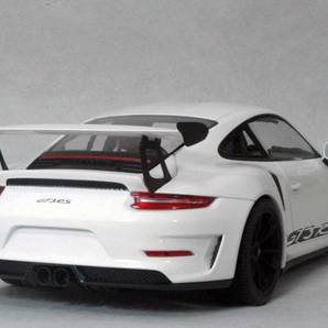 ● 1/18 ポルシェ 〓 911 ( 991-2 ) GT3RS / ホワイト 〓 PORSCHE ミニチャンプス ミニカー MINICHAMPSの画像2