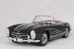 ● 1/18 メルセデス ベンツ 〓 300 SL ロードスター ( W198 ) / ブラック 〓 MERCEDES BENZ