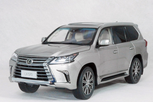 ● 1/18 レクサス 〓 LX570 / ソニック チタニウム / Lhd 〓 LEXUS 京商 ミニカー