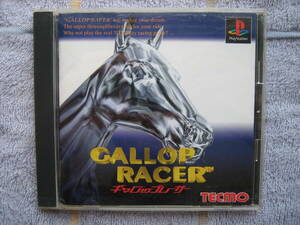 ゲームソフト ギャロップレーサー 中古品 プレイステーション用 競馬ゲーム GALLOPRACER