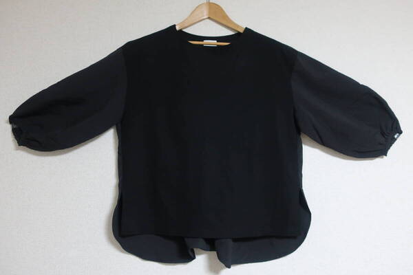green label relaxing カットソー 黒