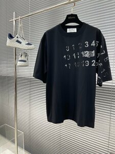 送料無料　メンズ　Tシャツ　半袖　数字　文字ロゴ　丸首　シンプル　ダメージ　M-XXL　サイズ選択可　PP223