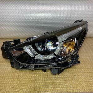 ★中古　美品　MAZDA デミオ 前期 DJ3FS DJ5FS 純正 LED ヘッドライト 左　D09K-51040 koito 100-18373 刻印→Z★