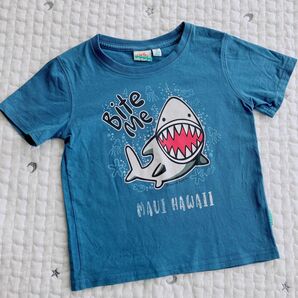 サメ　半袖　Tシャツ　キッズ　男の子　3-4y 100cm 半袖Tシャツ 