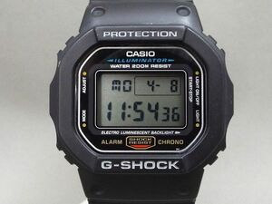 良品! CASIO/カシオ G-SHOCK クォーツ デジタル腕時計 DW-5600E 【W254y1】