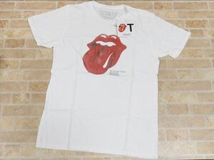 未使用品! BUDDYZ ザ・ローリング・ストーンズ/The Rolling Stones 1978年ツアー 半袖 Tシャツ 復刻 Lサイズ 【4887y1】