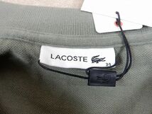 未使用品! LACOSTE/ラコステ ハーフスリーブ フェミニンポロシャツ サイズ34 / PF070EL【7434y1】_画像5