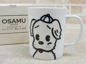 良品! 原田治/オサムグッズ OSAMU GOODS DUSTY MILLER/ダスティミラー 犬/イヌ マグカップ 【7469y1】