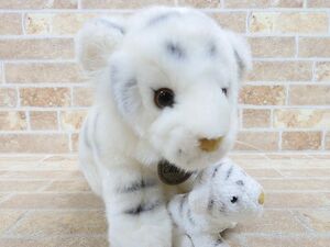 Aurora World/ Aurora * world white Tiger / tiger parent . soft toy [4651y1]