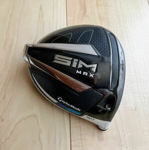 ■中古 送料込み■ TaylorMade テーラーメイド SIM MAX 9.0 ヘッド ＋ カバー付