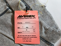 ♪新古品♪正規品【AVIREX】アヴィレックス　カットソーチューブトップ(S)★グレー×紺★クリアストラップ レス対応/ベアトップ_画像3