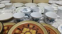 ★a-242　NORITAKE ノリタケ 食器 まとめて 皿 小皿 グラス カップ&ソーサー など まとめて 約18㎏　 _画像5