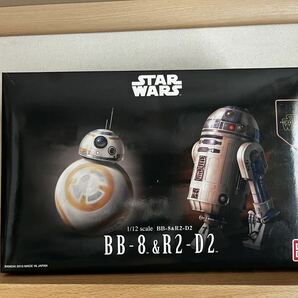 R2-D2＆BB-8 1/12スケール 未組立 STAR WARS の画像1